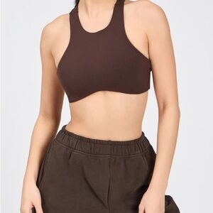 Women's Brown Sports Bra
